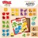 Loto wooden "Study colors", in a wooden box