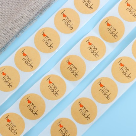 Craft stickers in the rollmade roll, 500 pcs, 2.5 x 2.5 cm-2