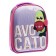 School backpack, 37 x 28 x 19 cm, calligrata to "avocado"