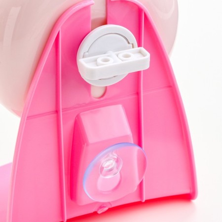 Carno rodents wheel is quiet, on a stand, 12 cm, pink-4