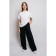 Women's T -shirt Let’s GO, size 54, white color