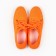 Sneakers children's, orange color, p. 33