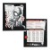 A notebook in a cage 18 sheets, 5 types of mix, cover coated cardboard, spider-man
