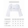 Sweater Children's Amarobaby Lattice, height 146 cm, white color