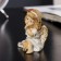 Polystone souvenir "Angel-girl with puffy cheeks thoughtful" mix 5.4x3.8x3.9 cm