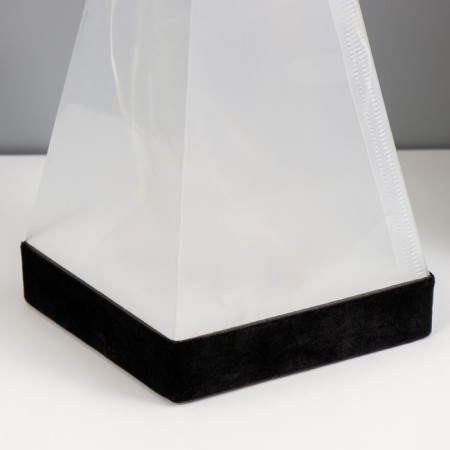 Star Pyramid nightlight Led RGB from 3AAA USB 9x9x26.5cm-4