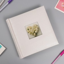 Photo album Deluxe for 200 photos 10x15 cm, boom. Sheets, books. Binding, with the window 