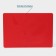 Professional cutting board Hanna Knövell, 50 × 35 × 1.8 cm, red color