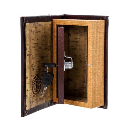 Safe wood book my capital 17*11*5 cm-7