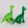 Excavations with a soft toy "dinosaur", mix