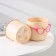 Kashpo for flowers with an insert “Marie”, 650 ml, d = 11.5 cm, h = 10.5 cm, color white clay