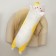 Skill of a soft toy "cat", 110 cm, yellow color