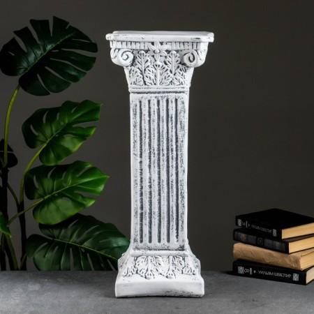 Column "Antique", gray stone 65x27cm-3