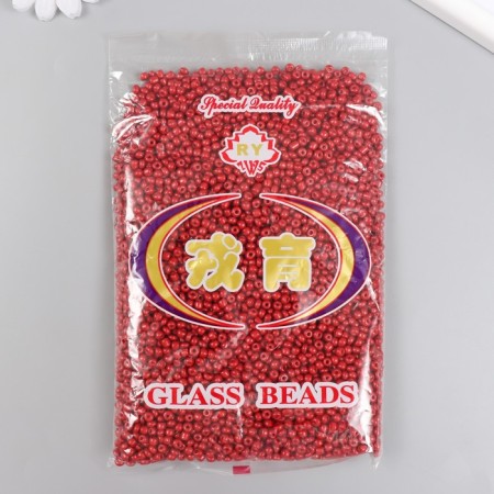 Бисер стекло 6/0 "Кардинал" яркий 450 гр-2