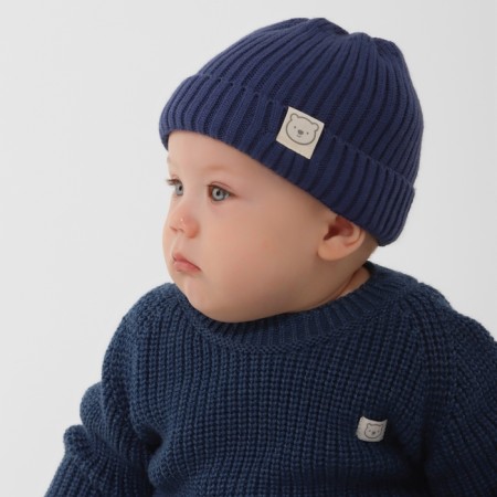 Hat crumb I, p. 44-46 cm, 1 year, blue