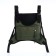 Babberry bag with lightning, 2 external pockets, green color