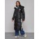 Coat insulated winter female, size 44, black color