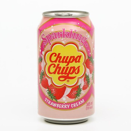 Soda -gas water Chupa Chups "strawberries", 345 ml-2