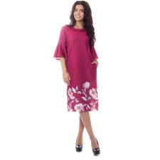 Women's dress, size 44, fuchsia color
