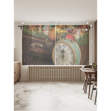 Photo "New Year knocks", size 145x180 cm, 2 pcs-1