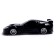 Metal machine Chevrolet Corvette C6-R, 1:64, black color