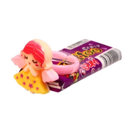 Chewing gum "Crazy Tattoo" with a ring, 2.6 g *50 pcs-30