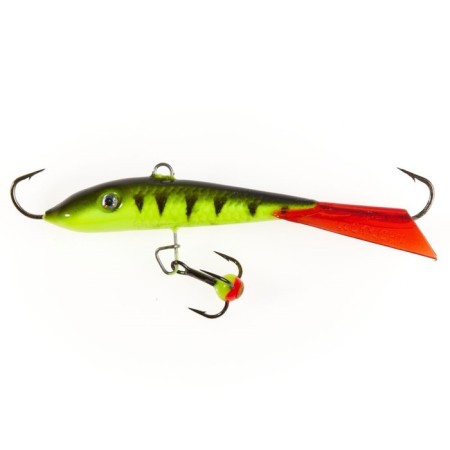 Balancir Lucky John Fin 5 + tee, 7 cm, color 31rt blister-5
