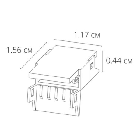 Connector ARTE LAMP Strip-CCCESSORES A32-10-MIX, White-1
