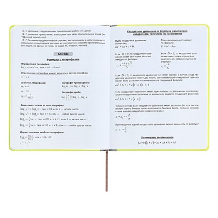 The universal diary for grades 1-11 is an excellent student, a solid cover made of artificial leather, silkography, lies, 48 ​​sheets, light green-12