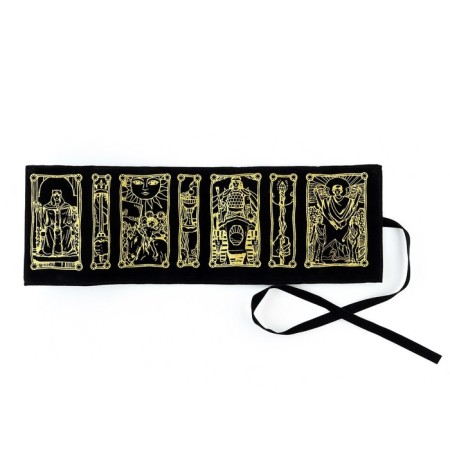 Bag for cards "Tarot A. E. W.", velvet, 14x40 cm-9