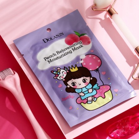 Mask mask moisturizer for face with peach extract