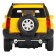Metal machine Hummer h3 1:32 Color yellow inertia, light and sound effects, doors open