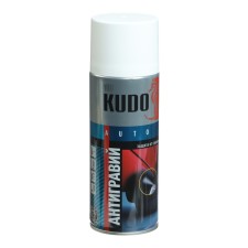Антигравий KUDO, 520 мл, белый, аэрозоль    KU-5223