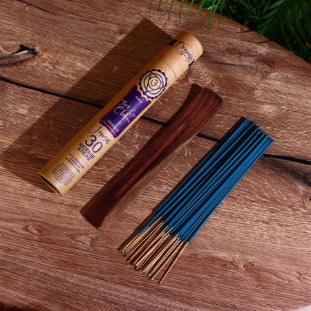 Incense "Organic. Chakras" Aroma -Bells (set of 30 pcs) with a stand, Ajia