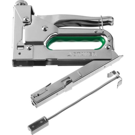 Степлер STAYER "Max 140" 31508_z02, металлический корпус, 4-в-1: тип 140/28/300/500-2