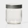 Glass Bank for bulk products with a metal cover "VOKA", 380 ml