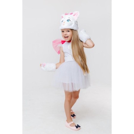 Carnival costume "Cat Marie", dress, hat, p. 26, height 104 cm