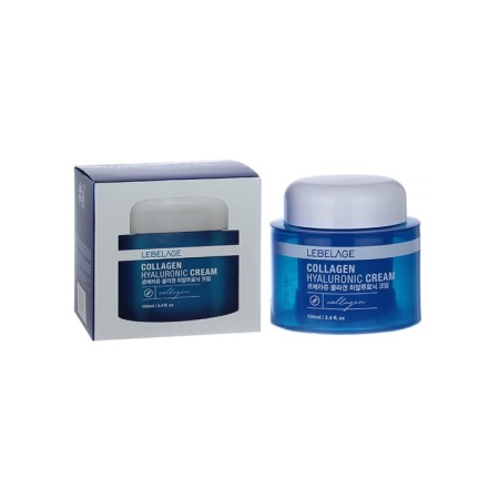 Moisturizing face with a hydrolyzed lebelage collagen