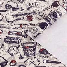 Package paper, glossy 