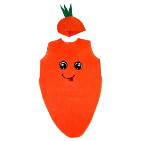 Carnival set "Strong carrot", felt-5