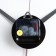 Watch wall, interior "numbers", silent, d-39 cm