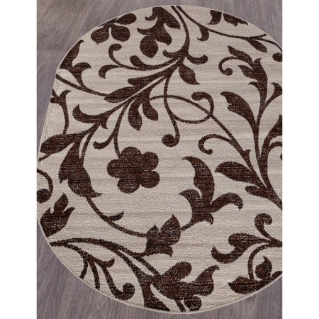 Oval Merinos Gavana carpet, size 200x400 cm, color Beige-1