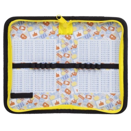 Penal 1 section 115 x 190 mm, Hatber "Attention! Gamer!", Laminated cardboard, yellow npn_43024-3