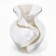 Vase for flowers "Line" glass, transparent, 14 cm.