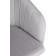 Computer chair thibault plastic/velor, white/gray 60x60x81 cm
