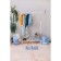Sigzag -Sigzag Orgasiser, 24 departments, 32 × 32 × 12 cm, blue color