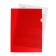 Folder-angle, A4, 180 μm, calligrata, opaque, red