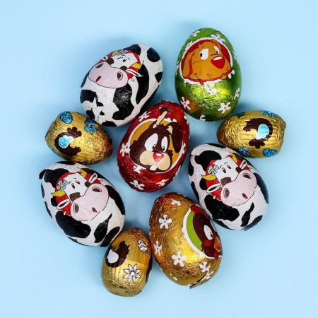 Chocolate eggs "Beasts", 114 g