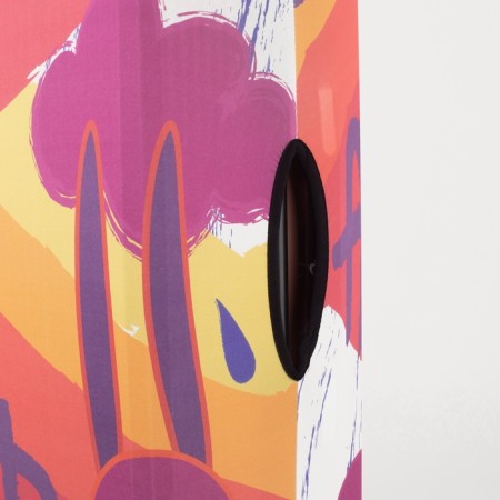 Case for a suitcase 24 ", colorful color-3