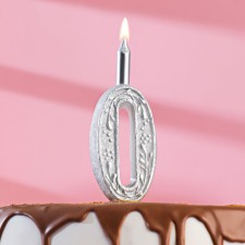 Candle for cake the number 